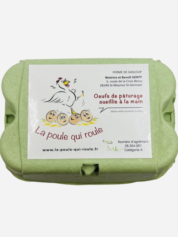 OEUFS PLEIN AIR x6 Taille L