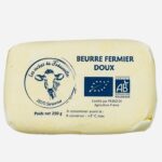 BEURRE FERMIER DOUX BIO "LES VACHES DE FADAINVILLE"
