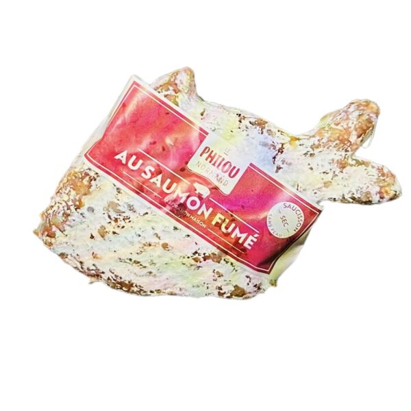 SAUCISSON SEC PORC AU SAUMON FUMÉ LE PHILOU NORMAND