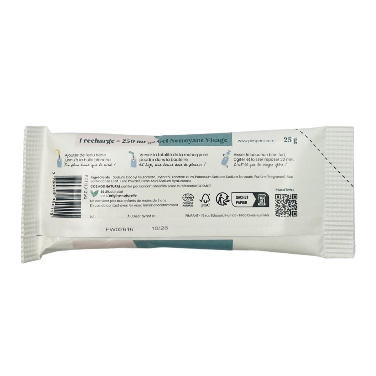 RECHARGE GEL NETTOYANT VISAGE PIMPANT – Image 2