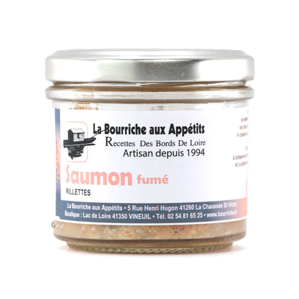 RILLETTE DE SAUMON FUMÉ LA BOURRICHE AUX APPETITS