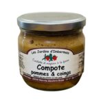 COMPOTE DE POMMES ET COINGS LES JARDINS D'IMBERMAIS