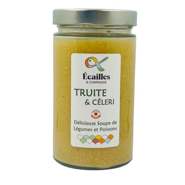 SOUPE TRUITE CÉLERI PISCICULTURE DE VILLETTE