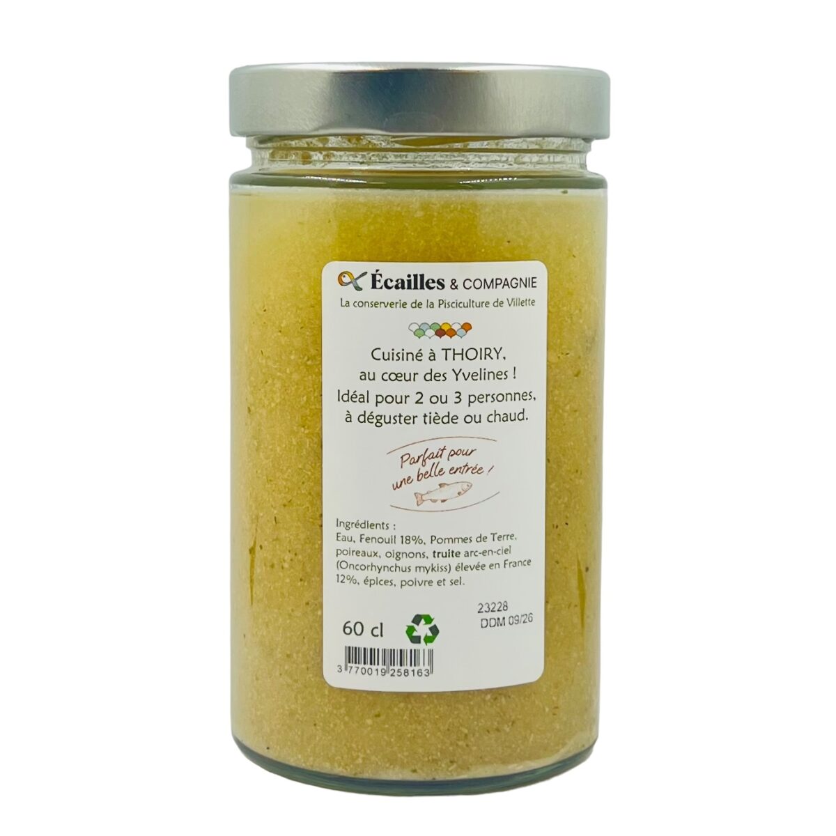 SOUPE TRUITE FENOUIL PISCICULTURE DE VILLETTE – Image 2