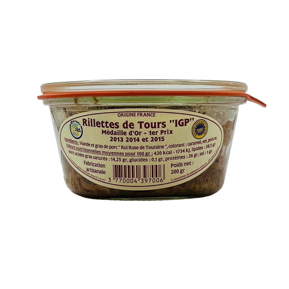 RILLETTES DE TOURS IGP – Image 1