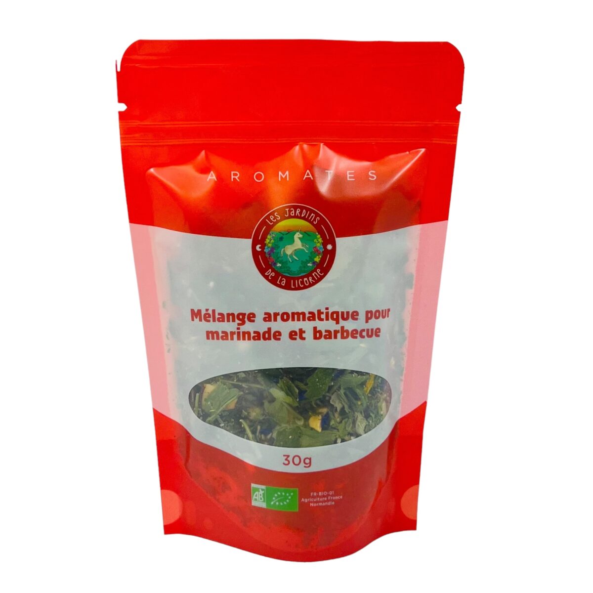 MÉLANGE AROMATIQUE ROUGE LES JARDINS DE LA LICORNE – Image 1