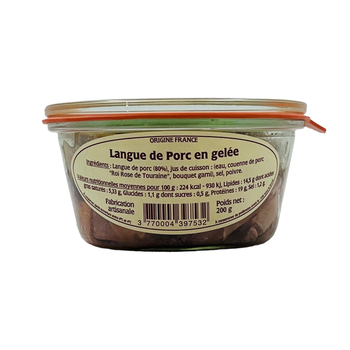 LANGUE DE PORC EN GELÉE – Image 1