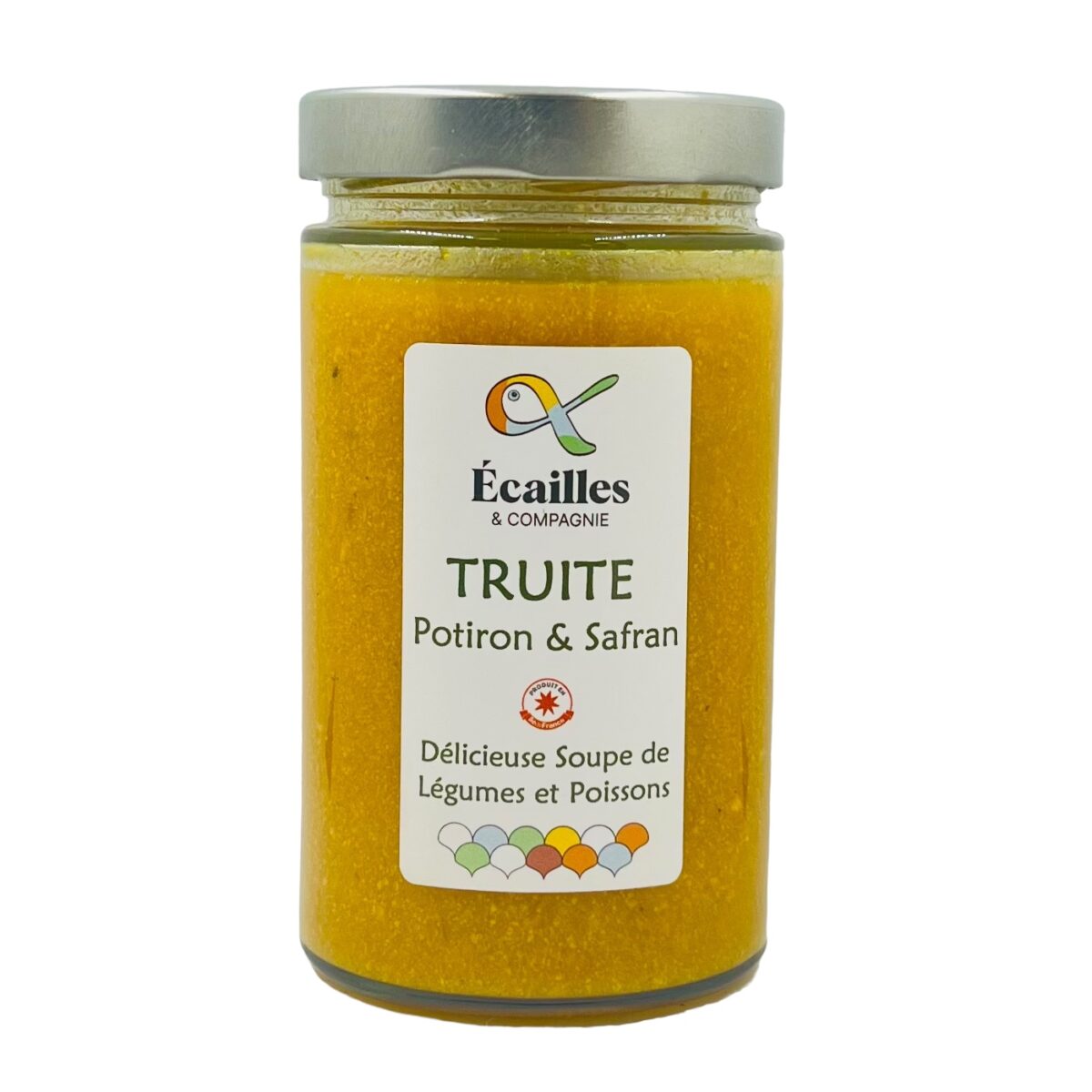 SOUPE TRUITE POTIRON SAFRAN PISCICULTURE DE VILLETTE – Image 1