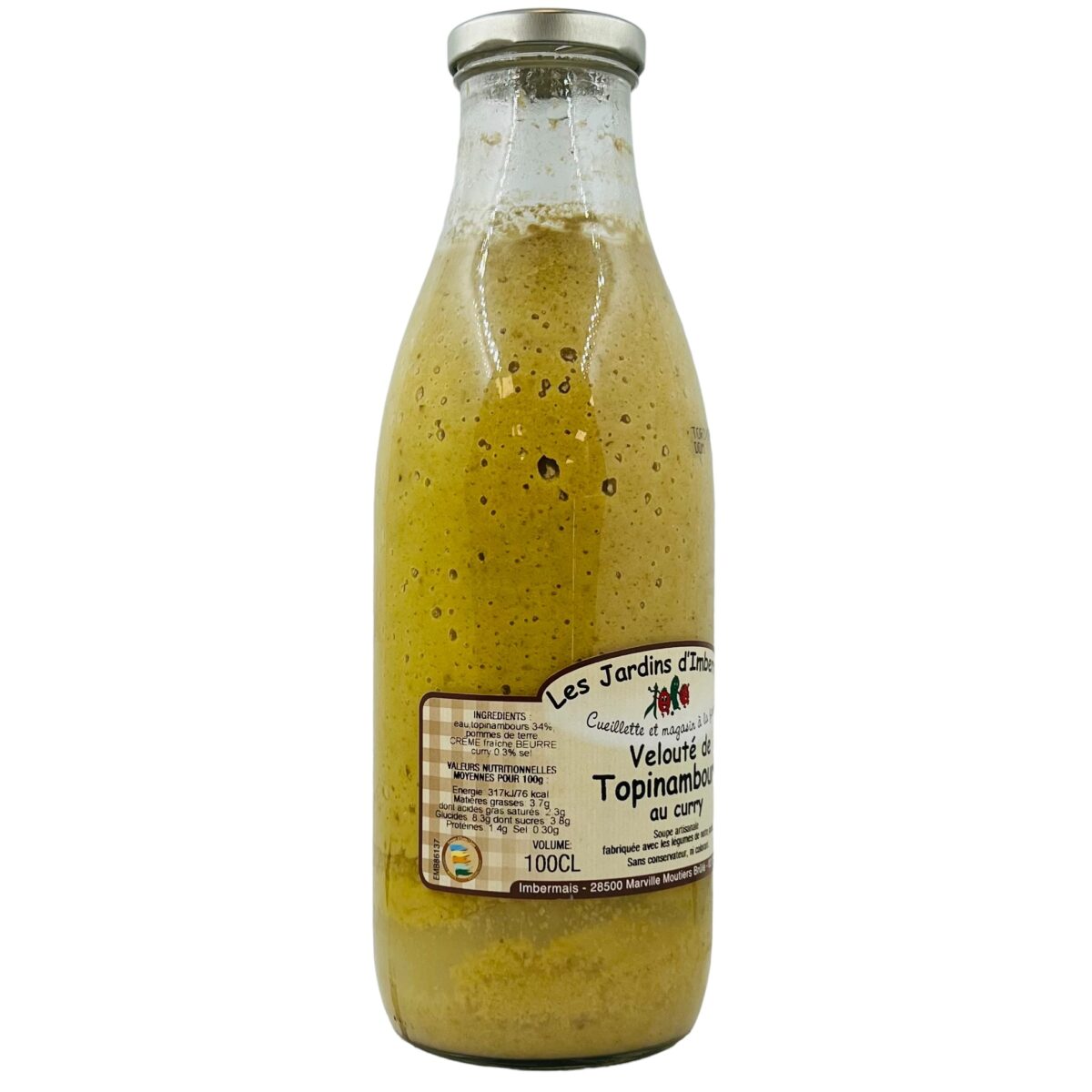 VELOUTÉ DE TOPINAMBOURS AU CURRY LES JARDINS D'IMBERMAIS – Image 2