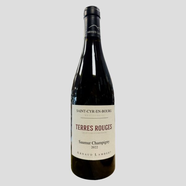VIN ROUGE BIO "TERRES ROUGES" AOC SAUMUR 2022