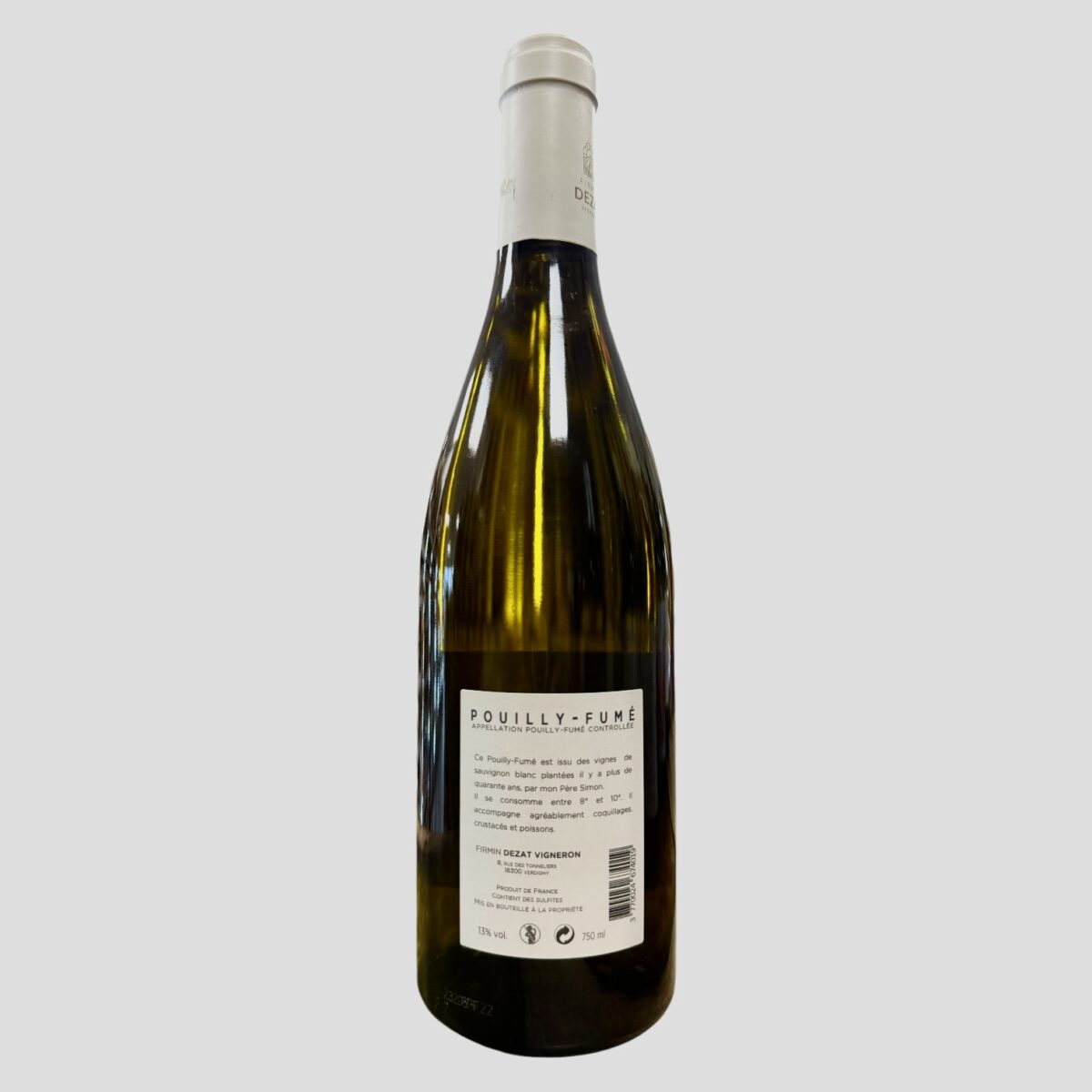 VIN BLANC "POUILLY FUME" AOC 2022 – Image 2