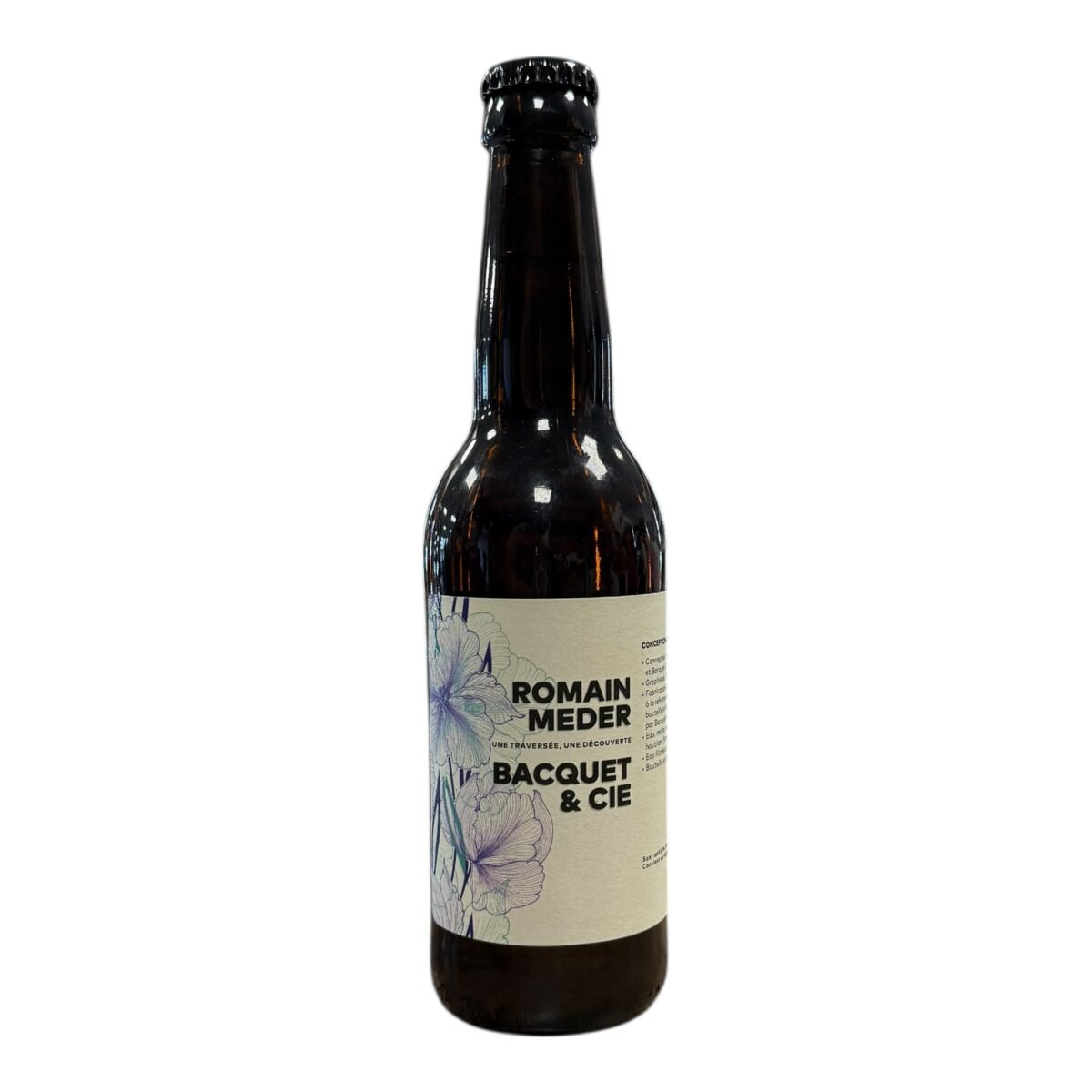 BIÈRE BLONDE « ROMAIN MEDER » BRASSERIE BACQUET – Image 1