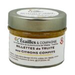 RILLETTES DE TRUITE AUX CITRONS CONFITS