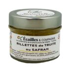 RILLETTES DE TRUITE AU SAFRAN PISCICULTURE DE VILLETTE