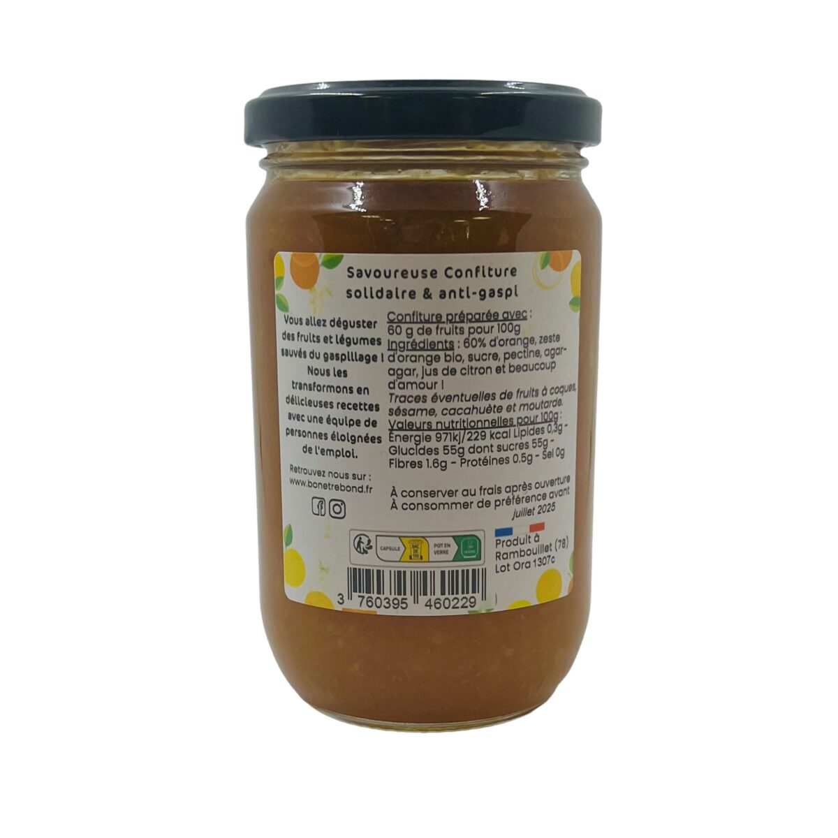 CONFITURE ORANGE BON ET REBOND – Image 2