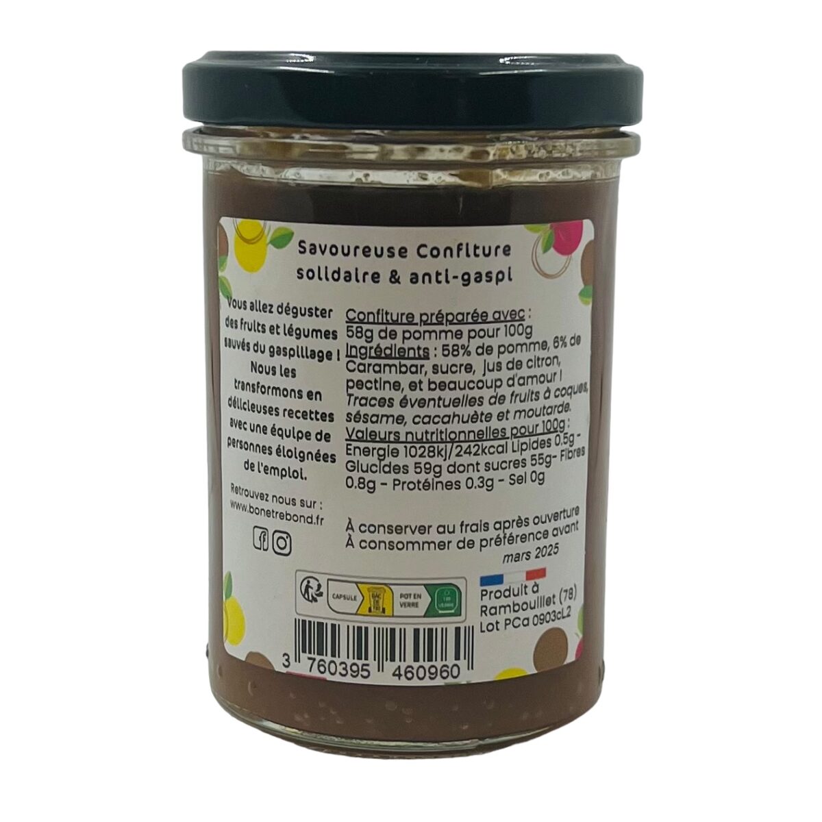 CONFITURE POMME CARAMBAR BON ET REBOND – Image 2