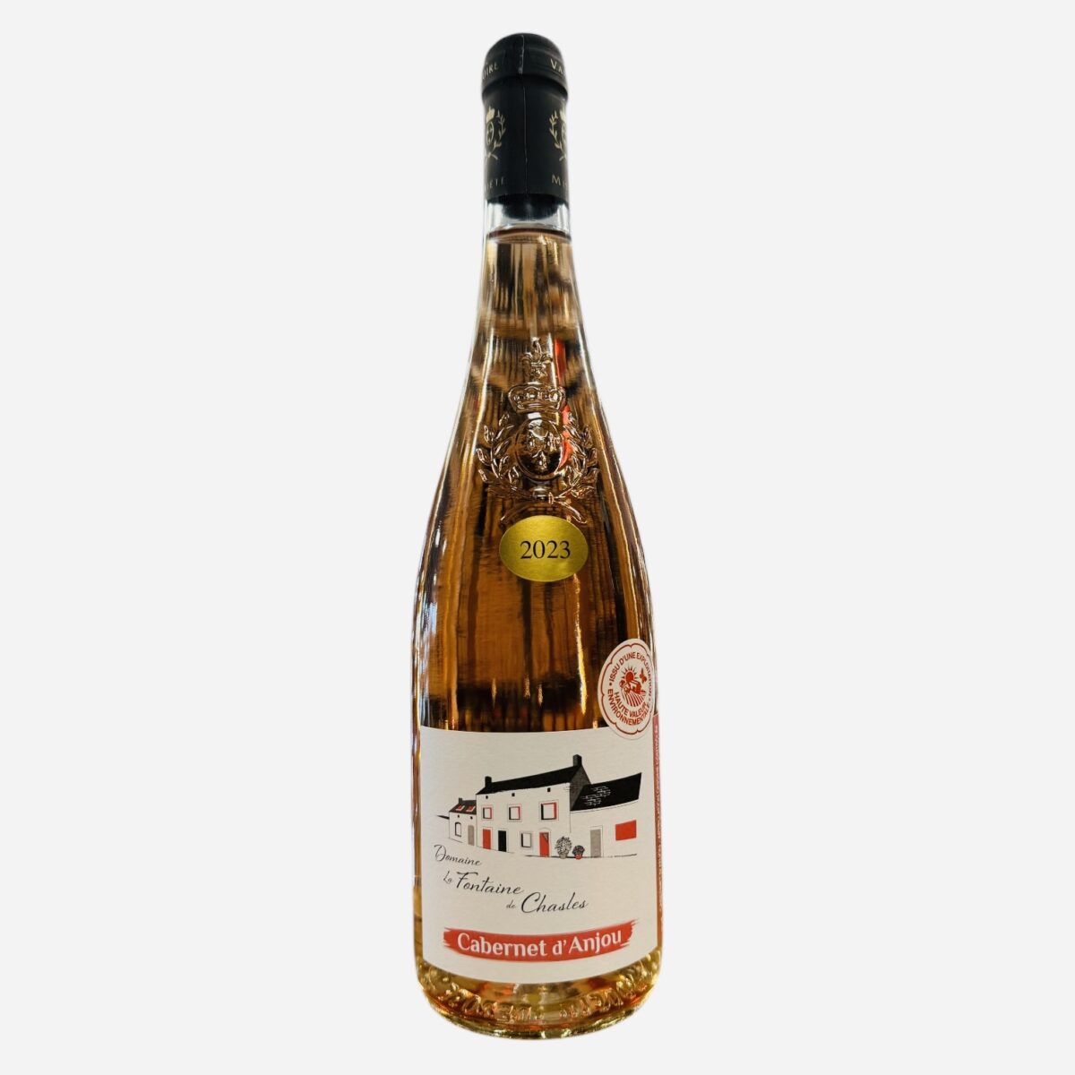 Photoroom_035_20250205_124258 VIN ROSÉ "LA FONTAINE DE CHASLES" AOC CABERNET D'ANJOU 2023 – Image 1