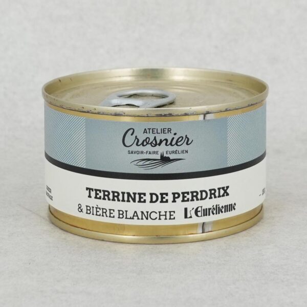 TERRINE DE PERDRIX ATELIER CROSNIER