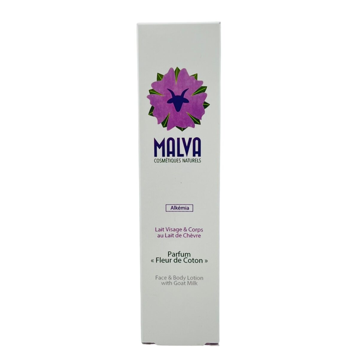 LAIT VISAGE ET CORPS AU LAIT DE CHÈVRE FLEUR DE COTON MALVA – Image 5