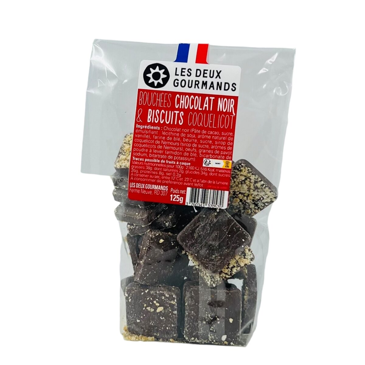 MINI BOUCHÉES CHOCO NOIR LES DEUX GOURMANDS – Image 2