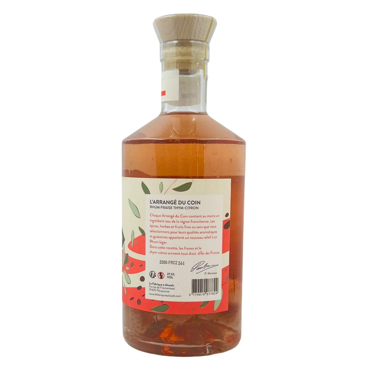 RHUM ARRANGÉ "FRAISE THYM CITRON" – Image 2