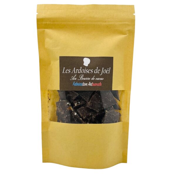 SACHET ARDOISES CHOCOLAT NOUGATINE DE JOEL