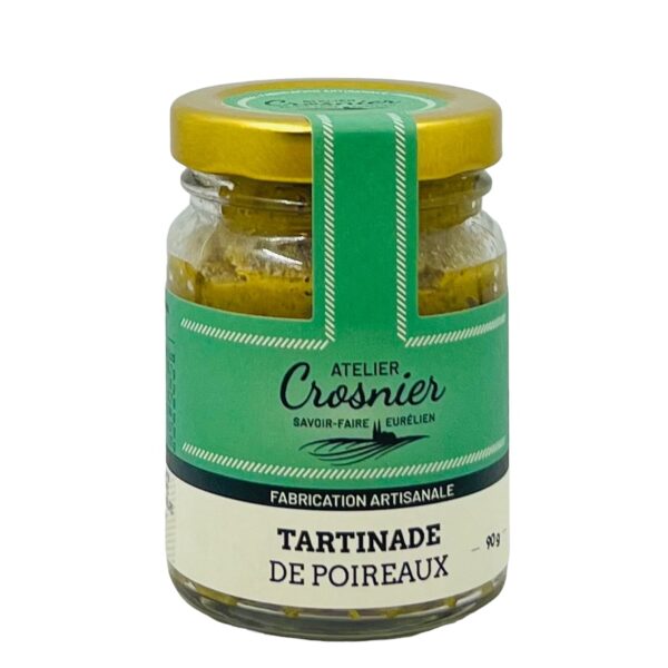 TARTINADE POIREAUX ATELIER CROSNIER