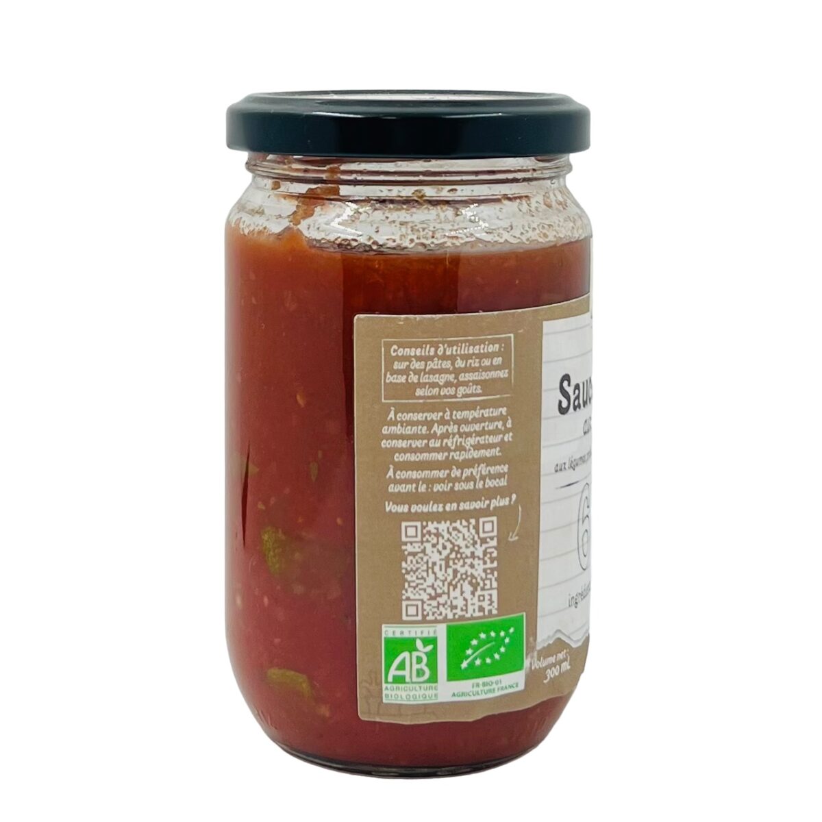 SAUCE TOMATE AUX LÉGUMES LA FABRIQUE AUX LÉGUMES – Image 3