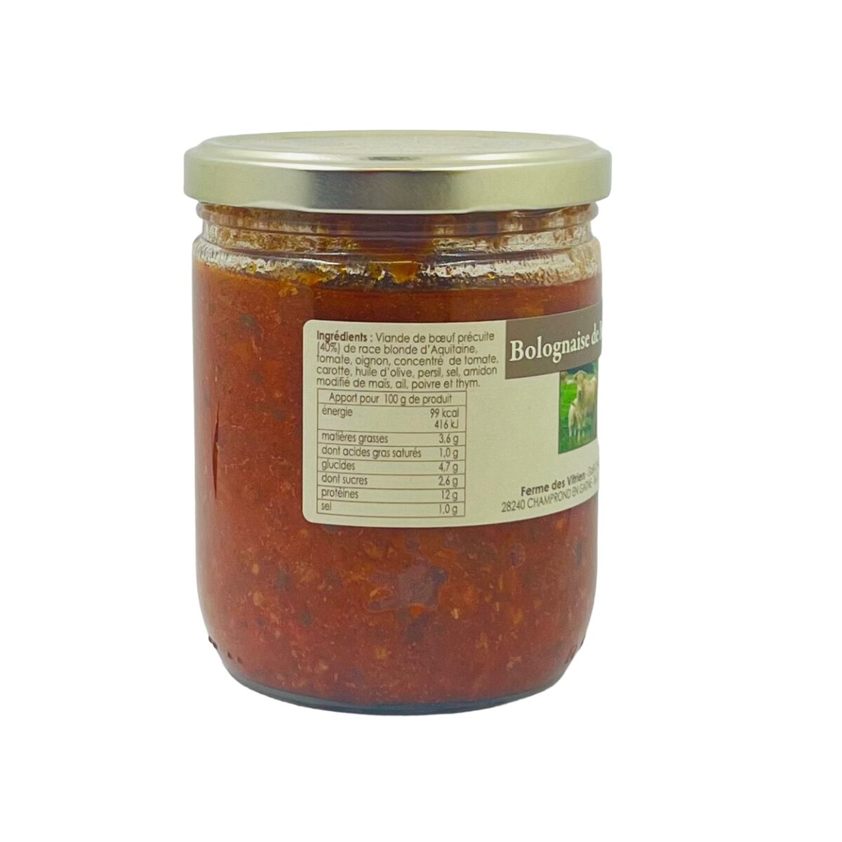 BOLOGNAISE BOEUF EARL LES VITRIERS – Image 2