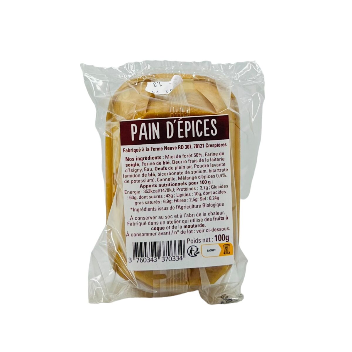 Photoroom_006_20240828_161059 MINI PAIN D'ÉPICES LES DEUX GOURMANDS – Image 2