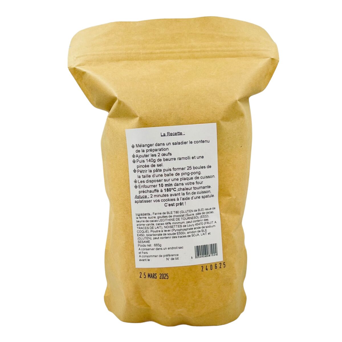 PRÉPARATION COOKIES CHOCO NOISETTES FERME DE LA MANNE – Image 2