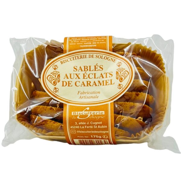 SABLÉS AUX ÉCLATS DE CARAMEL BISCUITERIE DE SOLOGNE