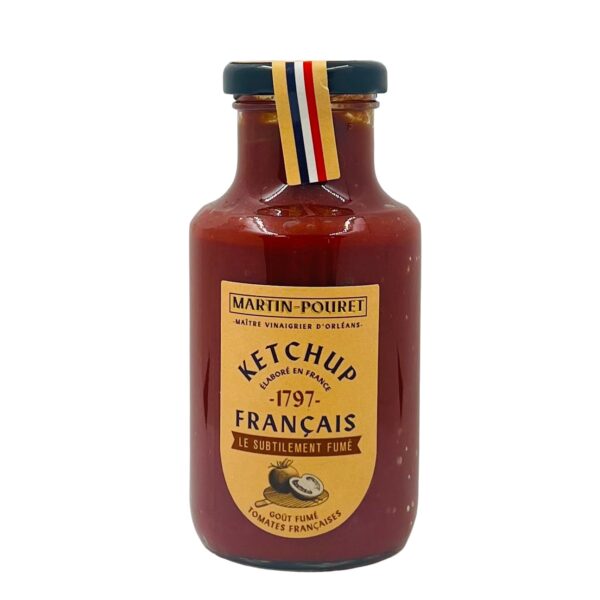 KETCHUP FRANÇAIS SUBTILEMENT FUMÉ MARTIN POURET