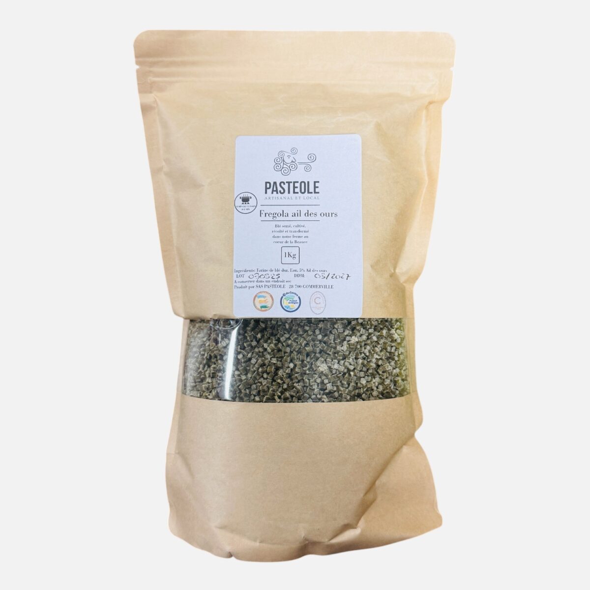 PÂTES FREGOLA AIL DES OURS PASTEOLE – Image 1