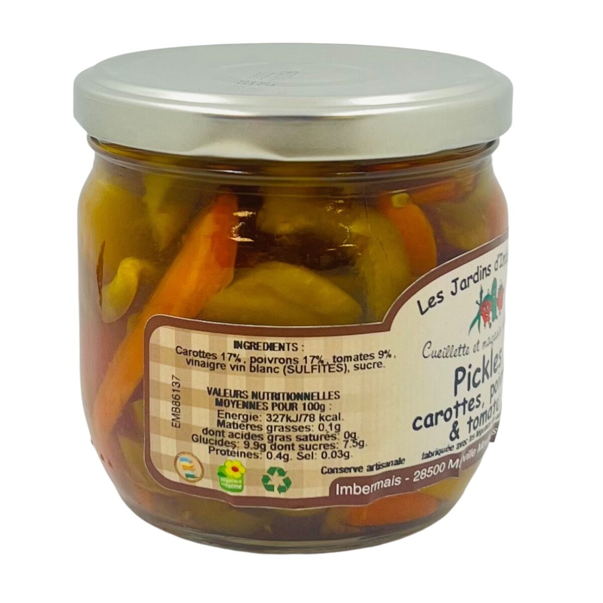 PICKLES DE LÉGUMES LES JARDINS D'IMBERMAIS – Image 3