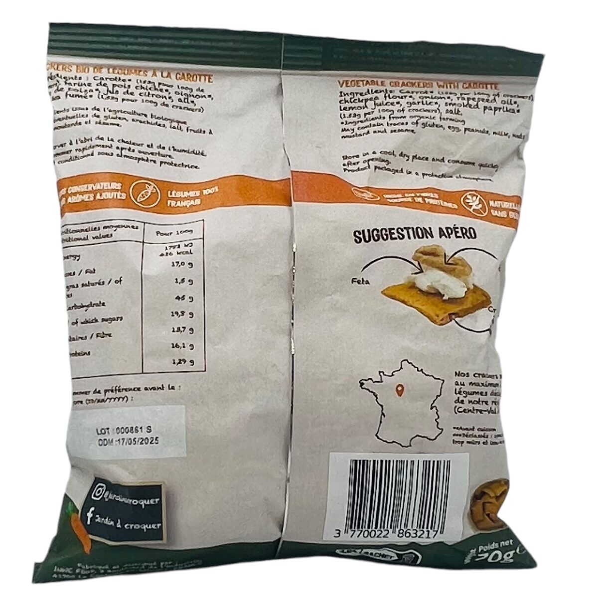 Photoroom_002_20240911_143326 CRACKERS CAROTTE PAPRIKA FUME JARDIN A CROQUER – Image 2