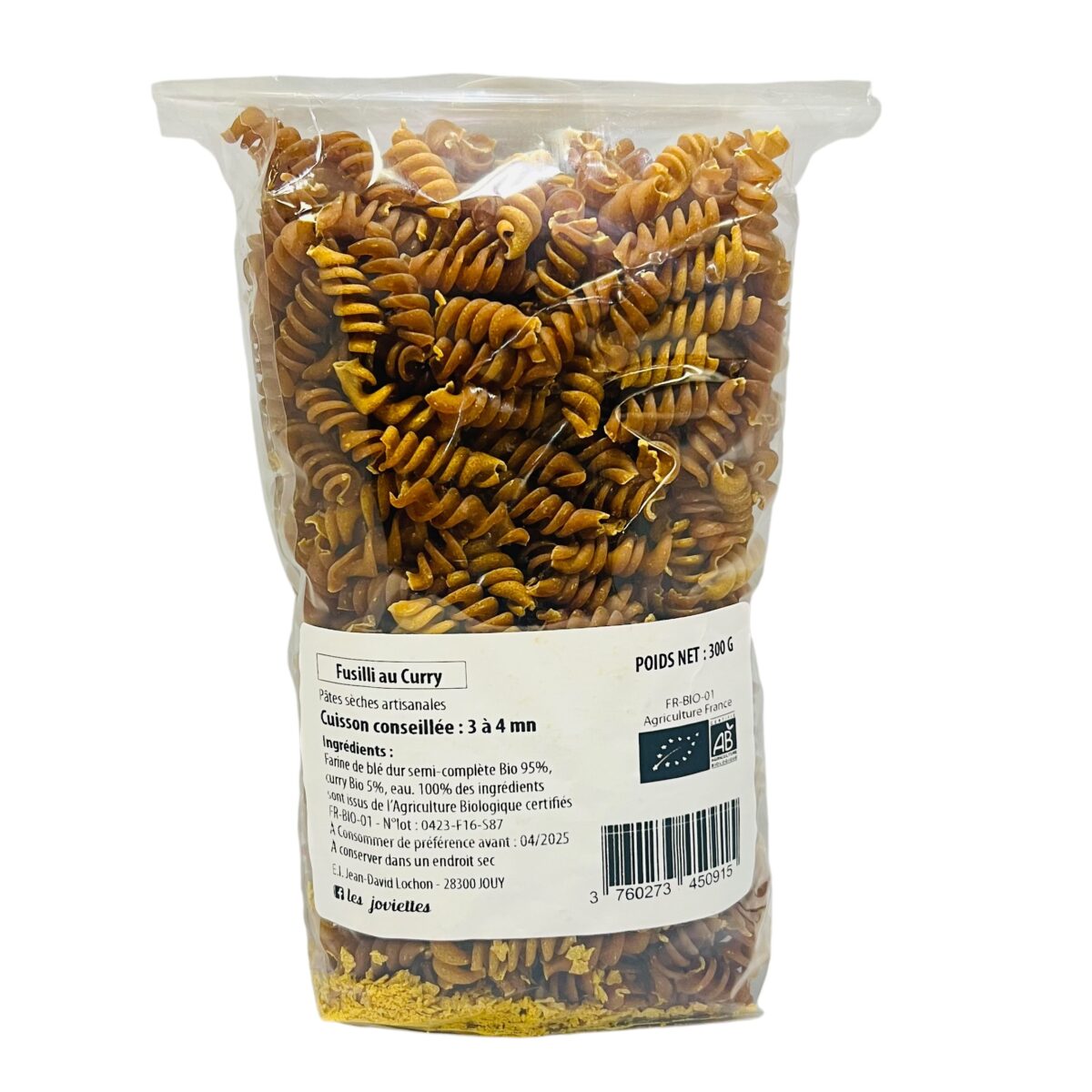 FUSILLI CURRY LES JOVIETTES – Image 2