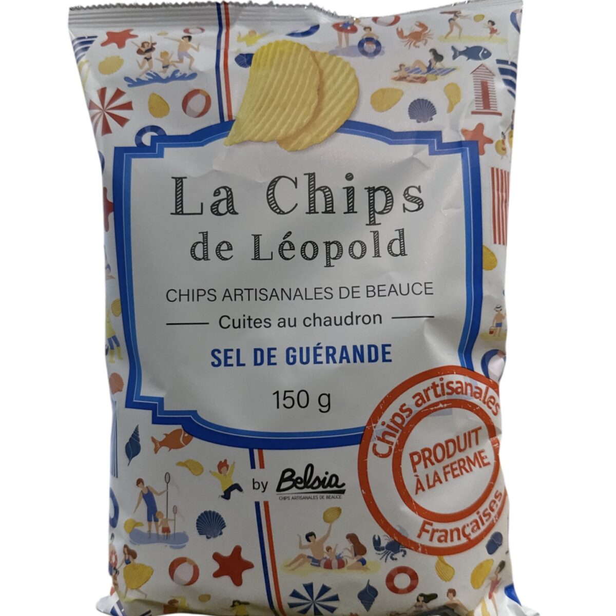LA CHIPS DE LÉOPOLD ONDULÉE AU SEL DE GUÉRANDE BELSIA – Image 1