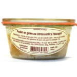 POULET EN GELÉE AU CITRON CONFIT À L'ESTRAGON