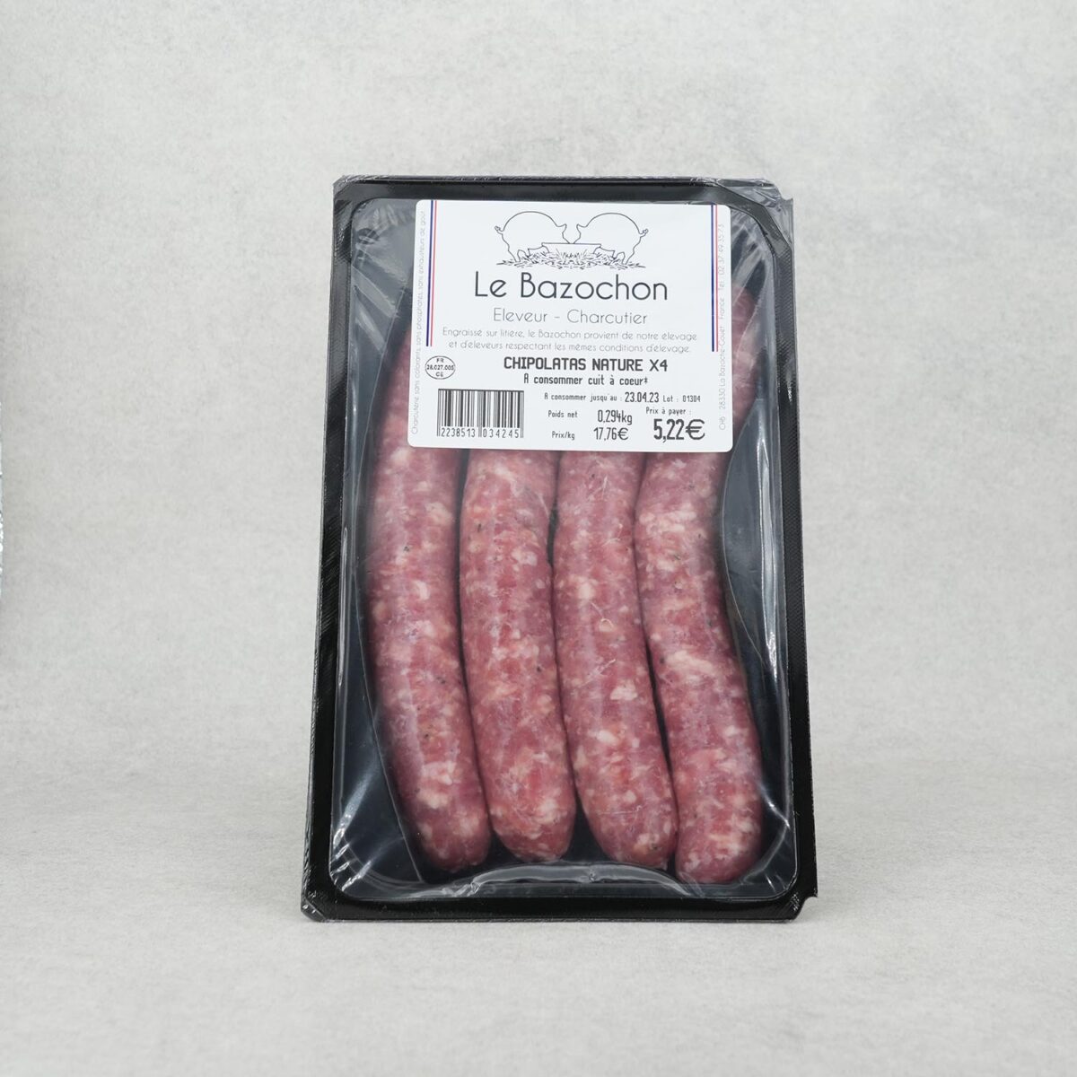 DSC02317 CHIPOLATAS NATURE X4 "LE BAZOCHON" – Image 1