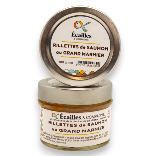 RILLETTES DE SAUMON AU GRAND MARNIER