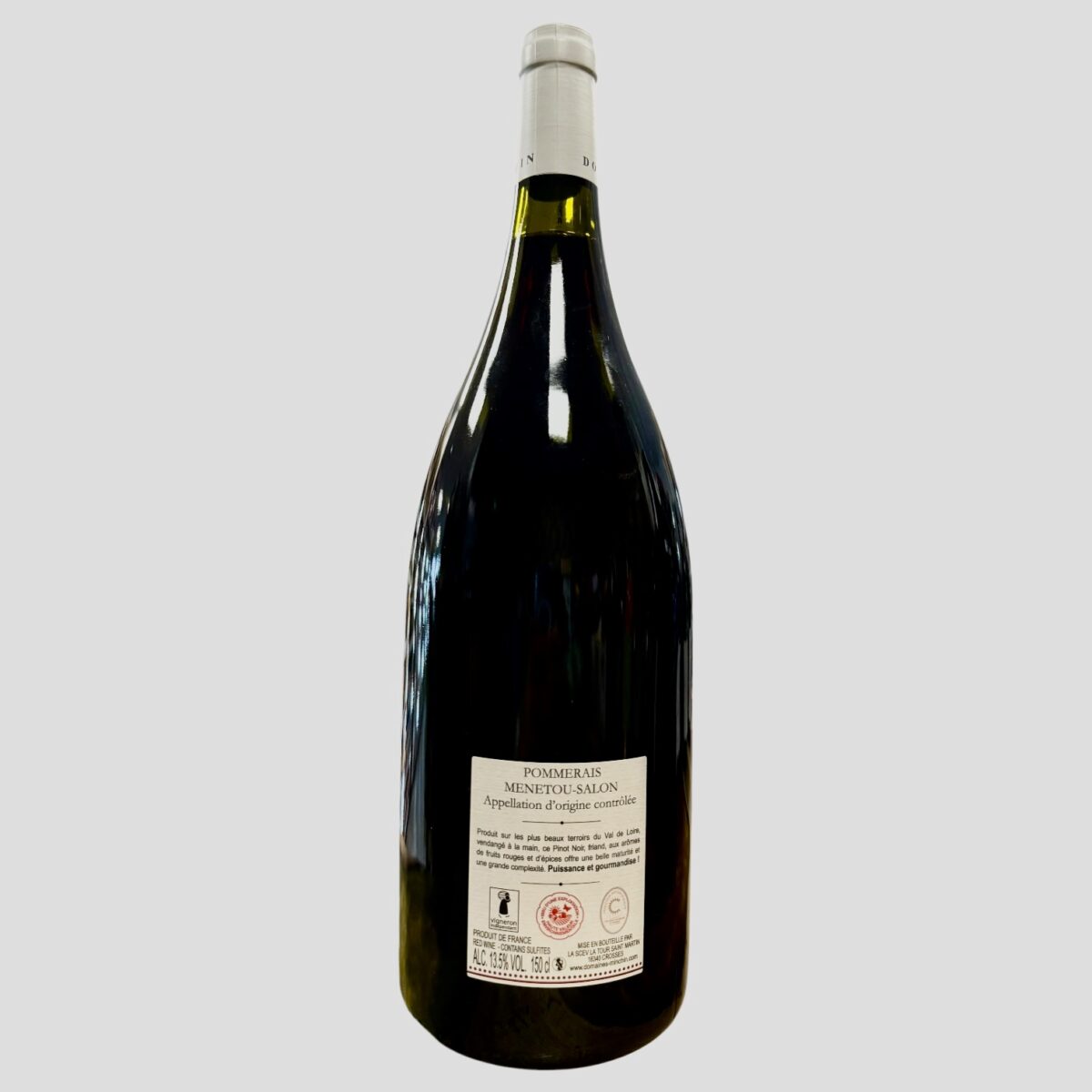 VIN ROUGE BIO "POMMERAIS" AOC MENETOU-SALON 2019 – Image 2