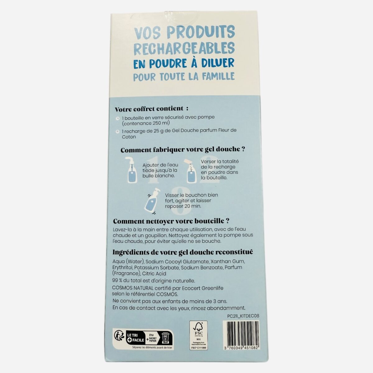 KIT DECOUVERTE GEL DOUCHE FLEUR DE COTON PIMPANT – Image 3