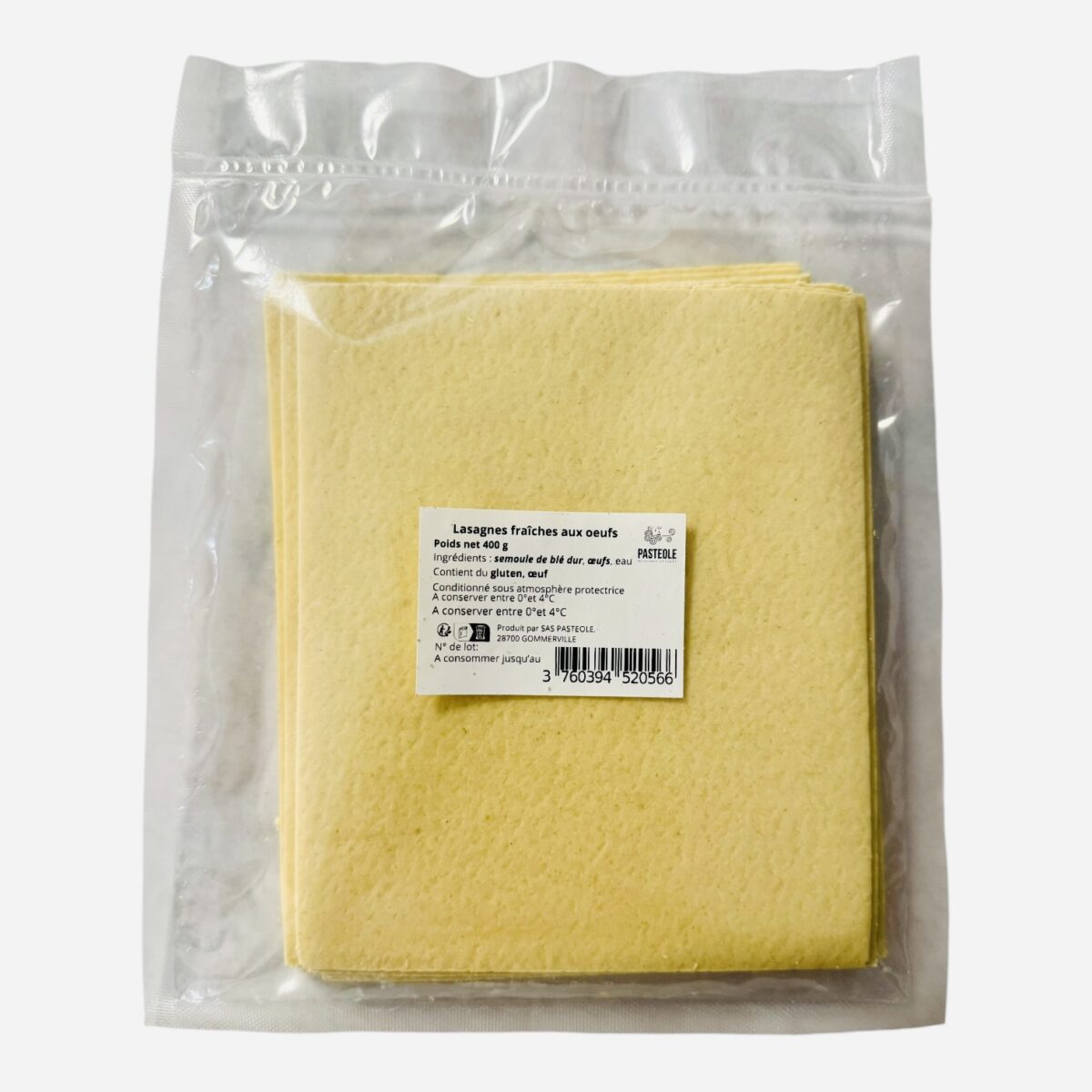 LES PÂTES FRAÎCHES "PATE À LASAGNE" PASTEOLE – Image 2