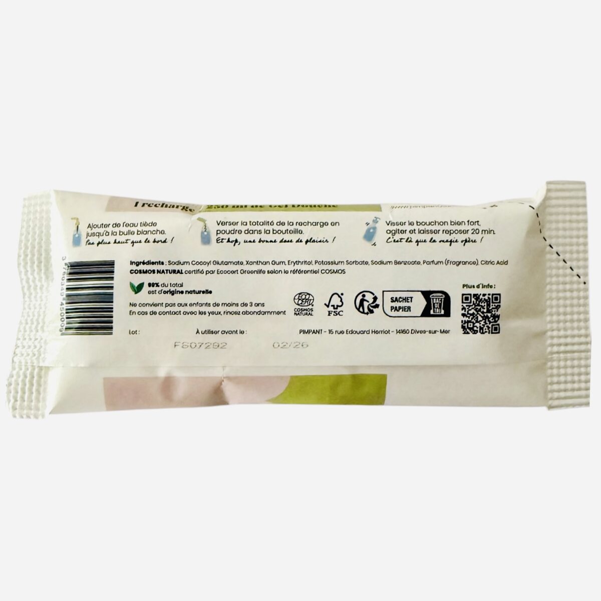 RECHARGE GEL DOUCHE PARFUM AMANDE PIMPANT – Image 2