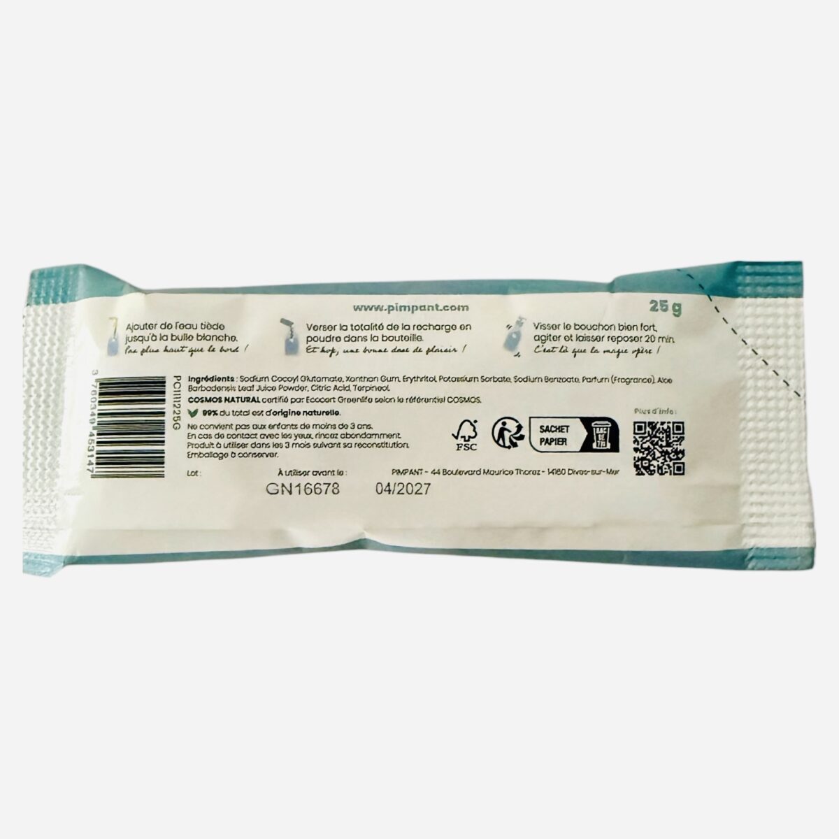 RECHARGE GEL DOUCHE PARFUM ALOE VERA PIMPANT – Image 2