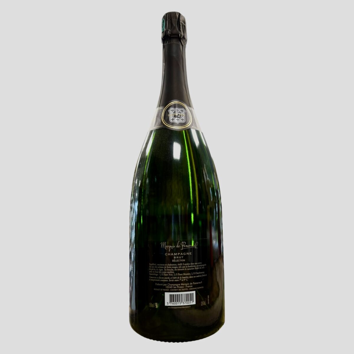 CHAMPAGNE BRUT "MARQUIS DE POMEREUIL" – Image 2