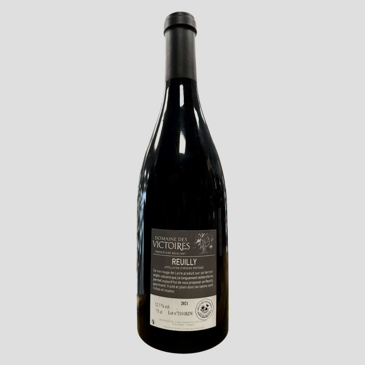 VIN ROUGE "REUILLY" AOC 2021 – Image 2