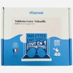 40 TABLETTES LAVE VAISSELLE 3-EN-1 PIMPANT
