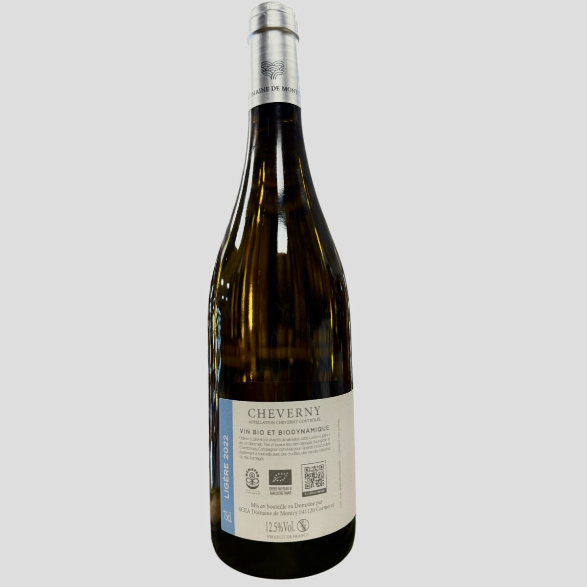 VIN BLANC BIO LIGÈRE 2022 AOC CHEVERNY – Image 2